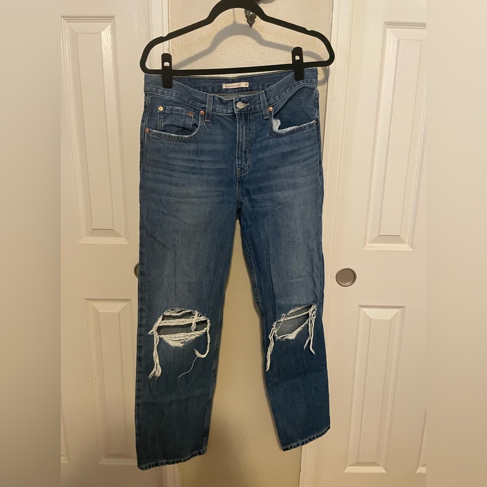 Levi’s Low Pro Straight Leg Jeans